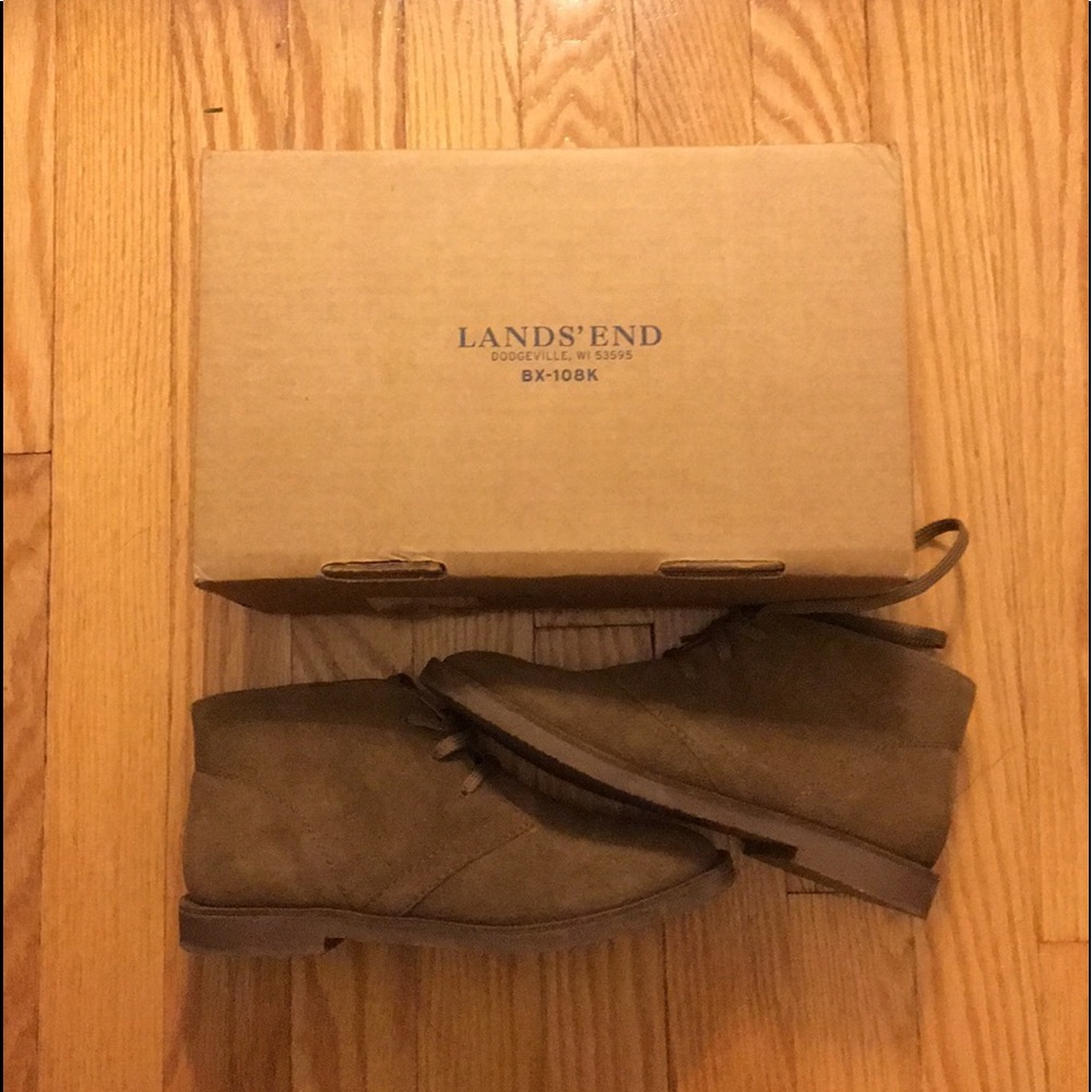 Lands’ End Boys Chukka Boot